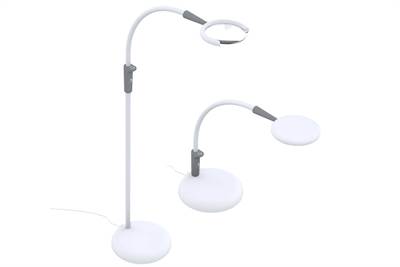 Bild Golvarmatur med förstoring 1,75X/ 13cm Daylight 3 i 1 Magnificent pro