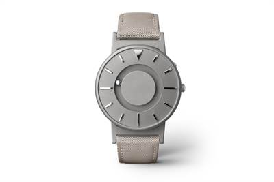 Bild Armbandsur Bradley Silver beiget canvasarmband