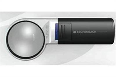 Bild Ljuslupp 4x förstoring 16dpt 60 mm Eschenbach mobiluxLED