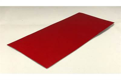 Bild Reflexfolie självhäftande röd för dövblind 100x55mm