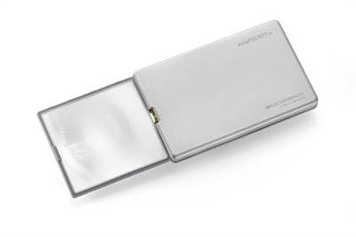 Bild Förstoringsglas LED 3X  8dpt easyPOCKET silver Eschenbach