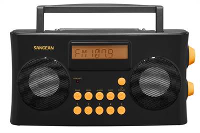 Bild Talande Radio med taktila kontrasterande knappar