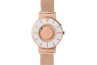 Bild Armbandsur Bradley Rose Gold 36mm flätat metallarmband