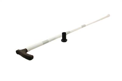 Bild Stödkäpp 90 cm rak krycka gjord i trä