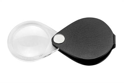 Bild Ficklupp 6x förstoring 24dpt 30 mm dia svart Eschenbach