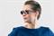 Bild Visuell brusreducering – läsglasögon styrka 0,5 bruna bågar